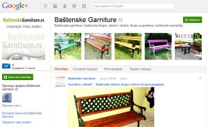Bastenske garniture na Google+