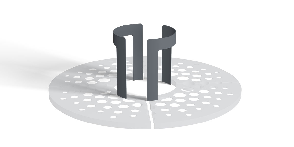 Kruzna zastitna ograda za stabla